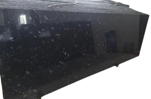 Pearl Black Granite Slab