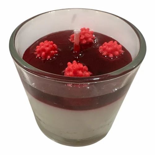 Raspberry Jelly Candle Candle