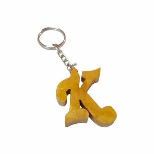 Wooden Alphabet Keychains