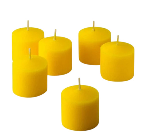 Yellow Scented Votive Candle
