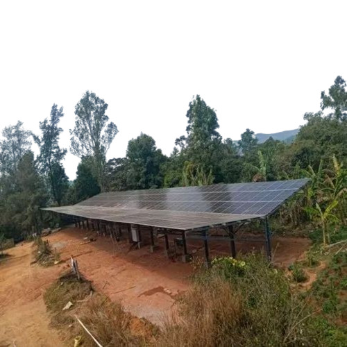 01 Car Parking Solar Panel Mounting Structure