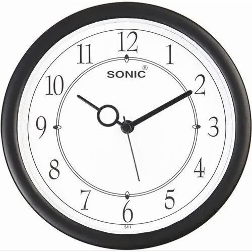 Analog Plastic Wall Clock