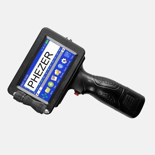 Automatic Black Handheld Inkjet Printer