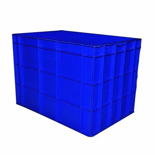 Blue Jumbo Plastic Crate