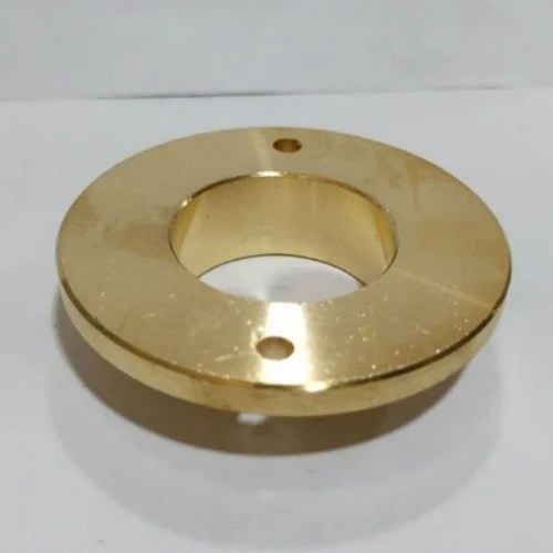 Brass Gas Flange - Color: Golden