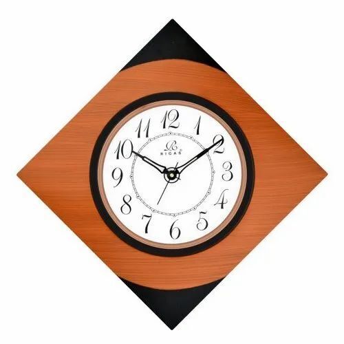 Brown Fancy Wall Clock