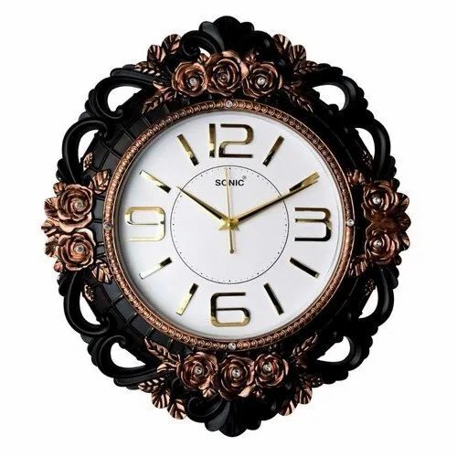 Decorative Brown Wall Clock