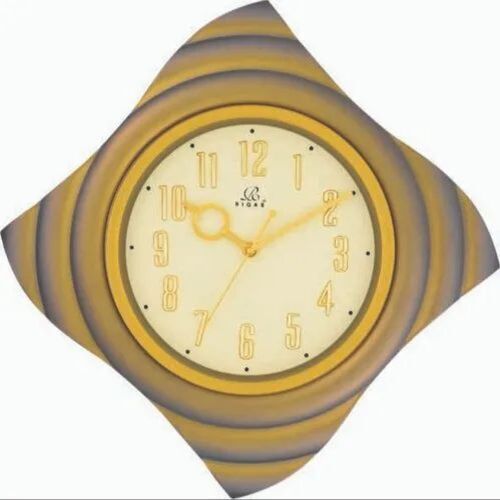 Plastic Decorative Wall Clock
