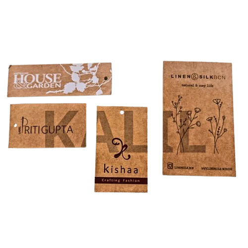 Printed Kraft Paper Garment Tag