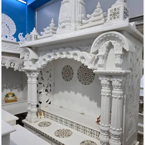 White Marble Temple By Shree Ji Stone House