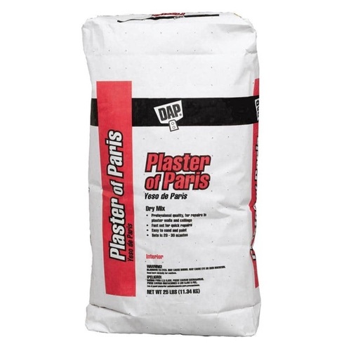 White Plaster Of Paris - Powder Coating White Standard Size | Dust Free Various Grades Tested Quality