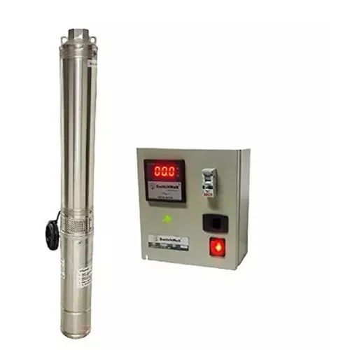 1 Hp 10 Stage Submersible Pump - Stainless Steel, Multi Color, High Head | Deep Borewell, Energy Efficient, Water Cooled, Continuous Duty