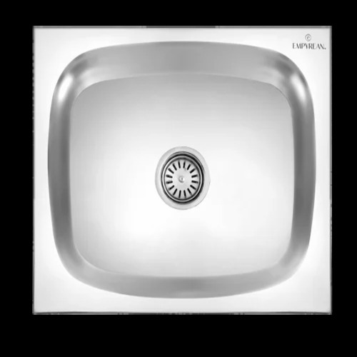 18x16 Oval Single Bowl Stainless Steel Kitchen Sink