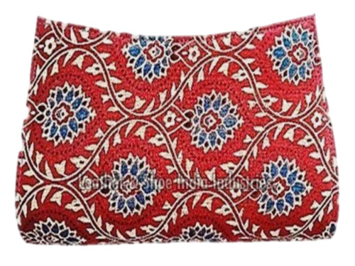 Ajrakh Printed Clutch Bag