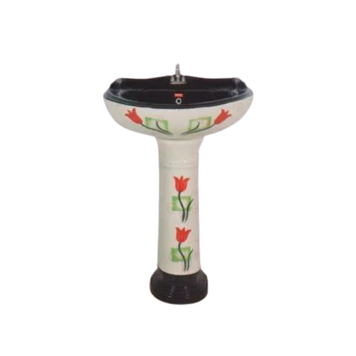 Bathroom Pedestal Wash Basin
