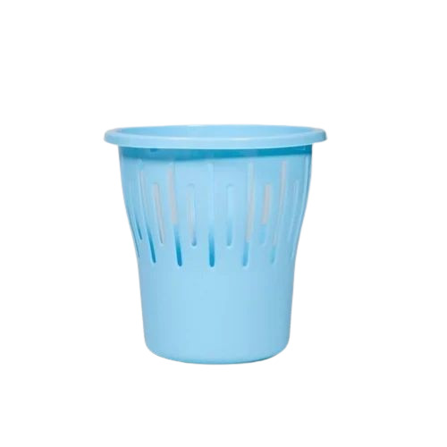Blue Plastic Dustbin