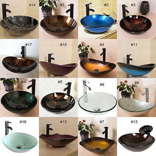 Impoarted Ceramic Wash Basin | Luxurious Wash basin Table Top Bathroom Sink Wash (24 x 16 x 6 INCH)