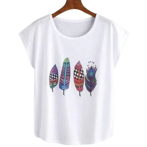 Ladies Sports Round Neck T Shirt