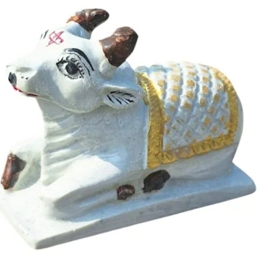 Marble Cow Statue