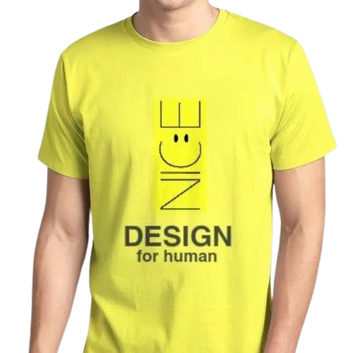 Men Cotton Printed T Shirt
