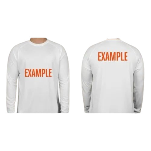 Mens White Full Sleeves T Shirts