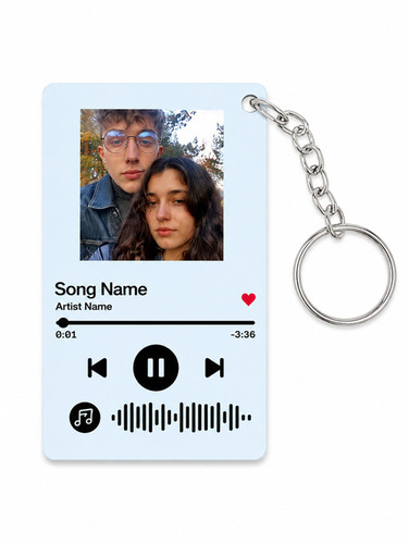 Personalized Keychain - Color: Multicolor