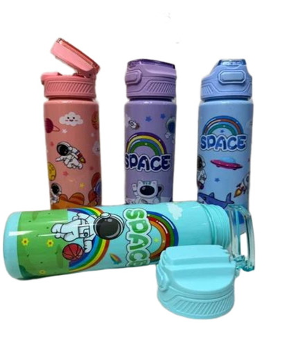 Plastic Cosmic Space Kids Water Bottle