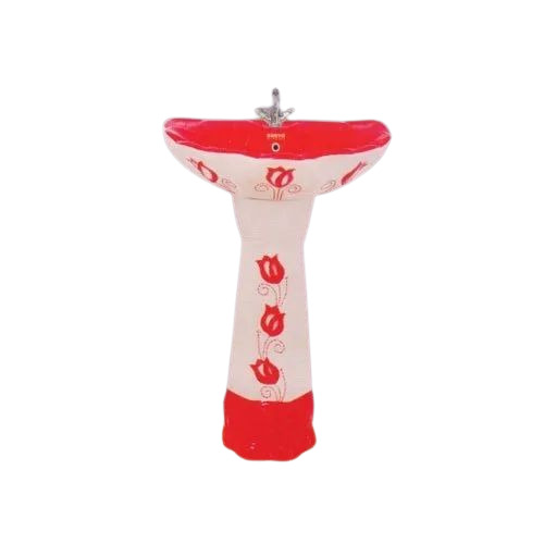 ceramic pedestal wash basin