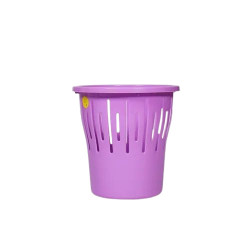 Purple Plastic Dustbin