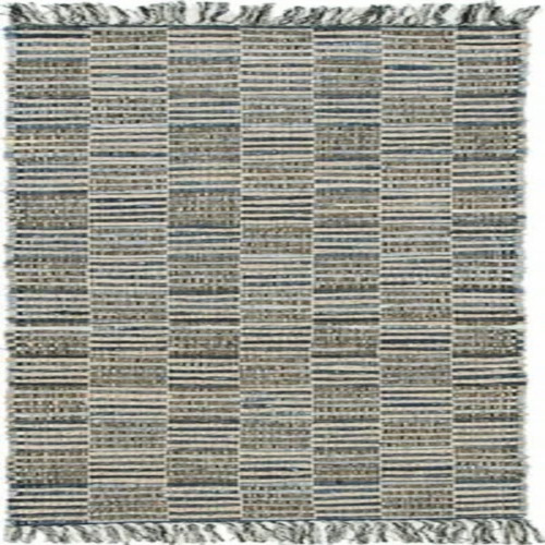 Rectangular Denim Rug