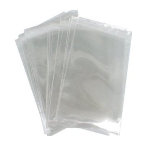 Transparent Packaging Bags - Plastic White, Lightweight Moisture Resistant | Tear Resistant, Reusable, Smooth Finish, Strong Seal