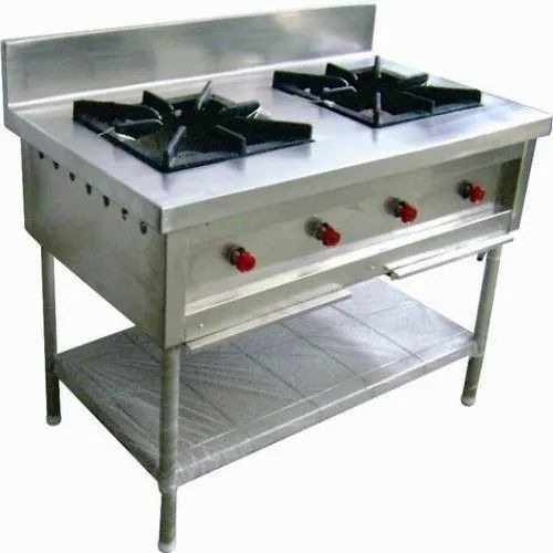 01 Ss Two Burner Gas Range
