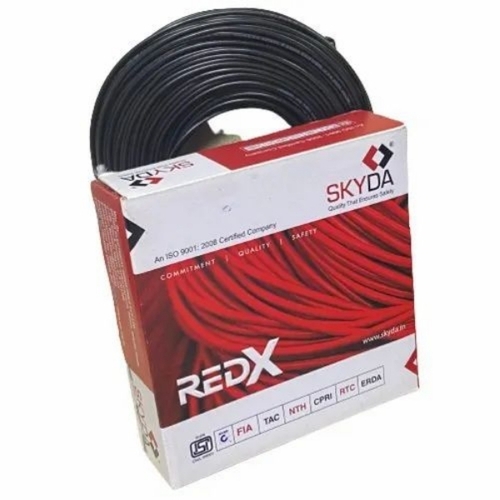 1.0 Sqmm Black Redx Fr House Wire