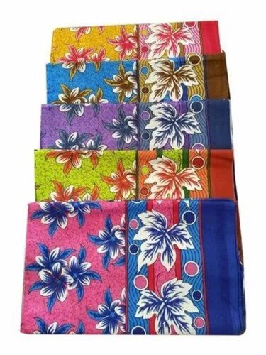 60 Gsm Cotton Printed Double Bed Sheet