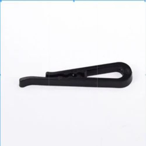 Black Plastic Shirt Clip