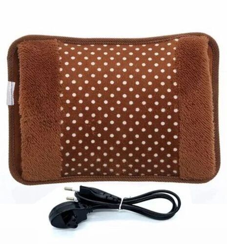 Brown Electric Hot Water Bag