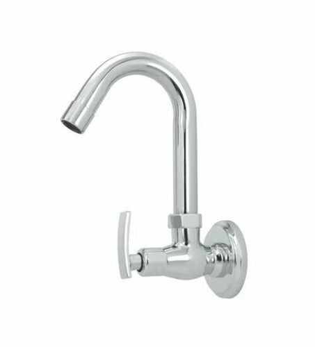 Chrome Finish Brass Sink Cock