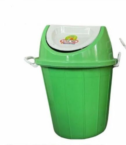 Green Swing Lid Dustbin