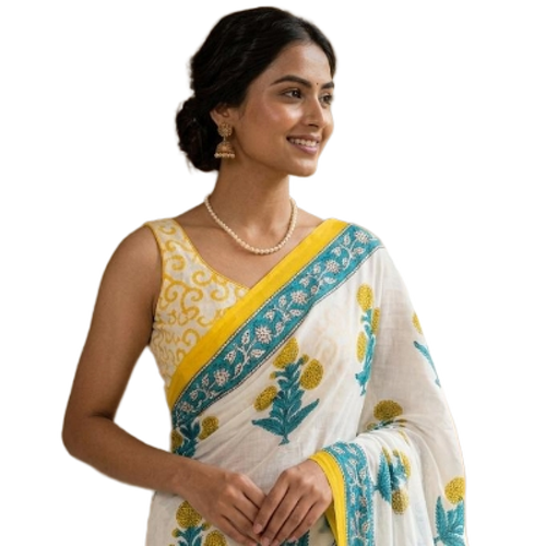 Mulmul Cotton Saree