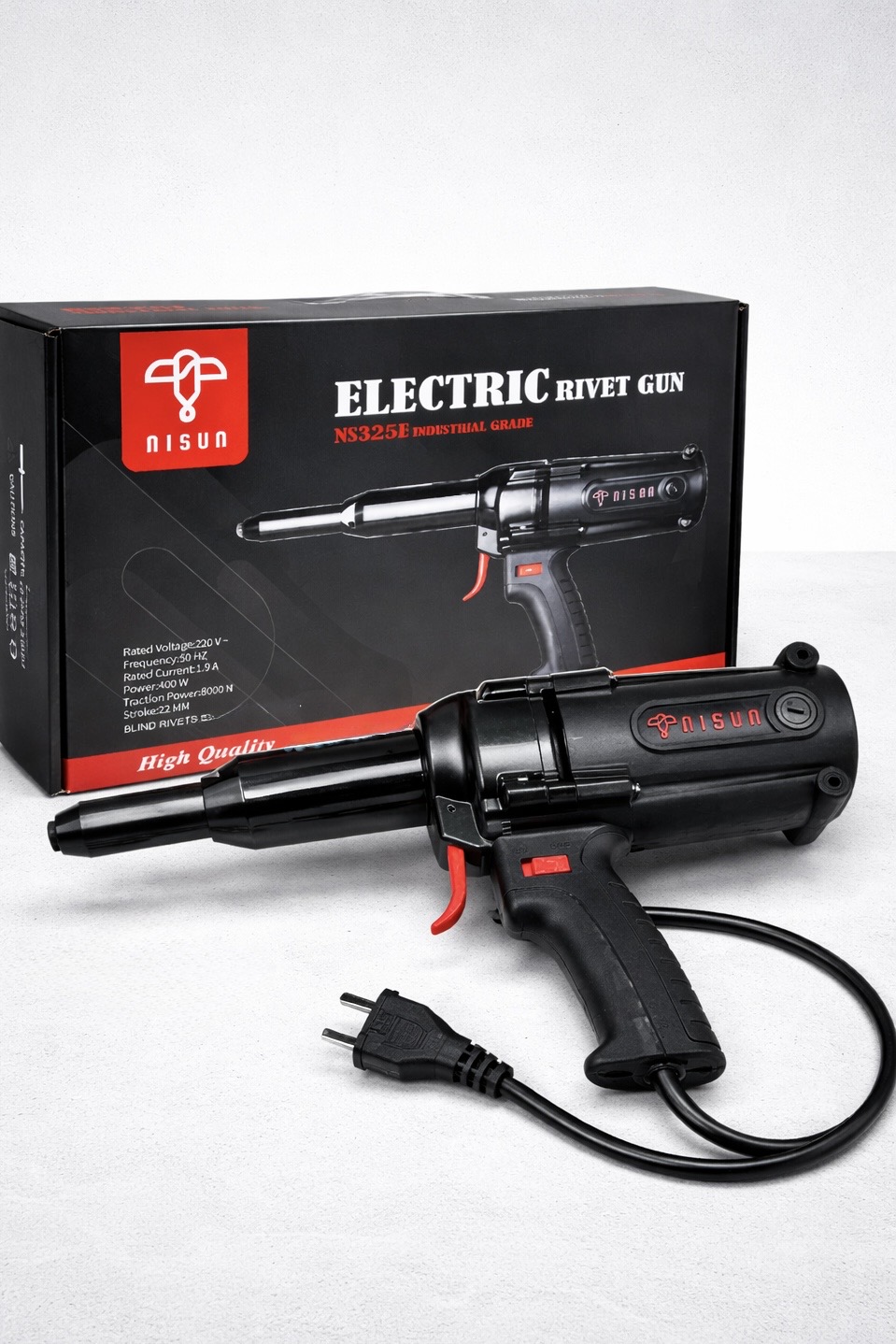 Nisun Electric Rivet Gun