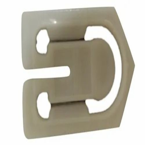 Off White Plastic Shirt Clip