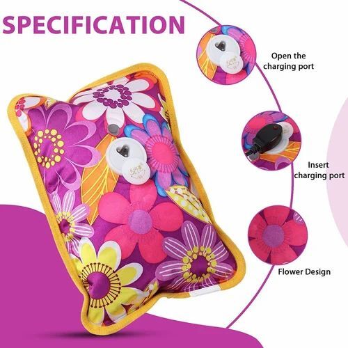 Pink Color Electric Heating Bag