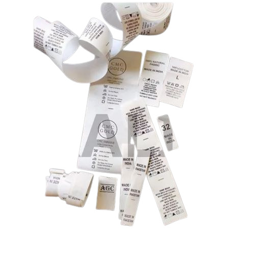 Taffeta Printed Clothing Labels