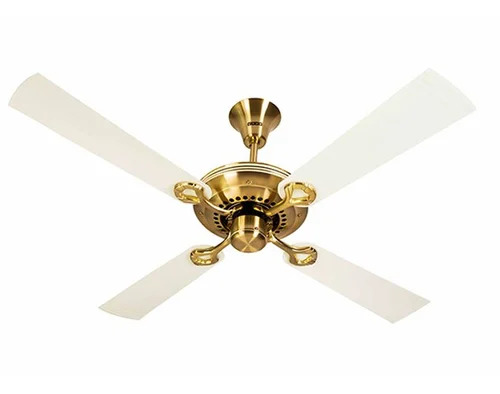 USHA Fontana Lotus 1230mm Ceiling Fan with Decorative Lights Gold Ivory