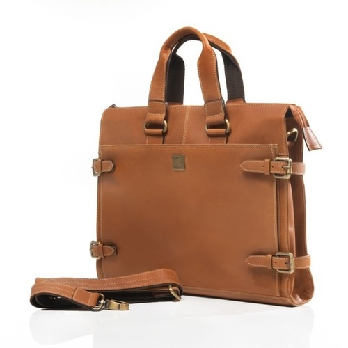 Brown Leather Laptop Bag