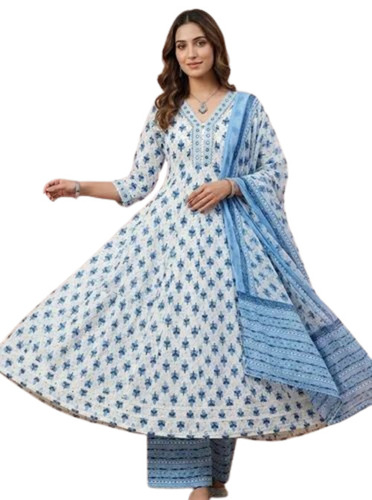 Cotton Kurti Pant Set