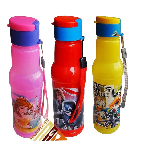 Kids Cartoon Printed Water Bottle