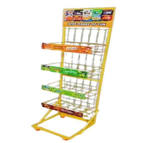 Orange Display Rack