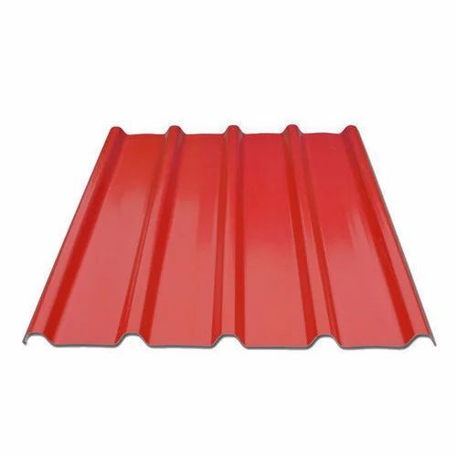 Red Gi Roofing Sheet