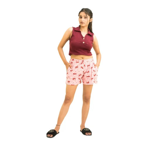 120GSM Ladies Cotton Shorts